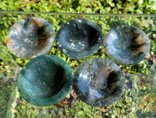 Load image into Gallery viewer, Mini Moss Agate Bowls