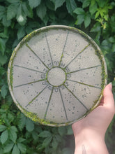Load image into Gallery viewer, Mini Stone Moss Astrology Wheel