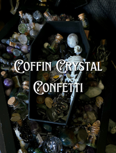 Load image into Gallery viewer, Coffin Crystal Confetti