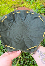 Load image into Gallery viewer, Leather Leaf Trinket Bag