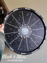 Load image into Gallery viewer, Astrology Transit Wheel + Crystal Set