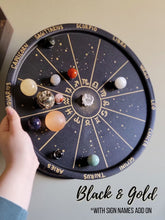 Load image into Gallery viewer, Astrology Transit Wheel + Crystal Set