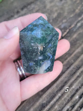 Load image into Gallery viewer, Moss Agate Cupcake Towers