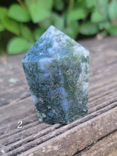 Load image into Gallery viewer, Moss Agate Cupcake Towers