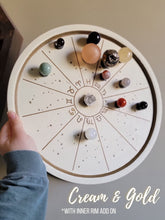 Load image into Gallery viewer, Astrology Transit Wheel + Crystal Set