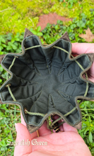 Load image into Gallery viewer, Small Leather Leaf Trinket Bag
