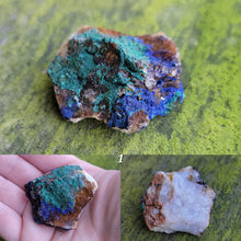 Load image into Gallery viewer, Azurite &amp; Malachite Rough Specimen
