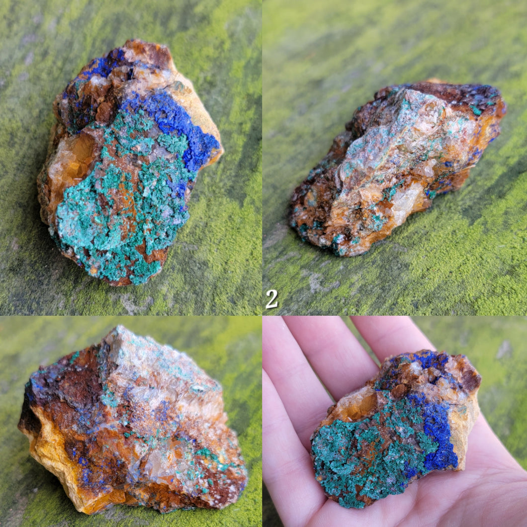 Azurite & Malachite Rough Specimen