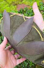 Load image into Gallery viewer, Leather Leaf Trinket Bag
