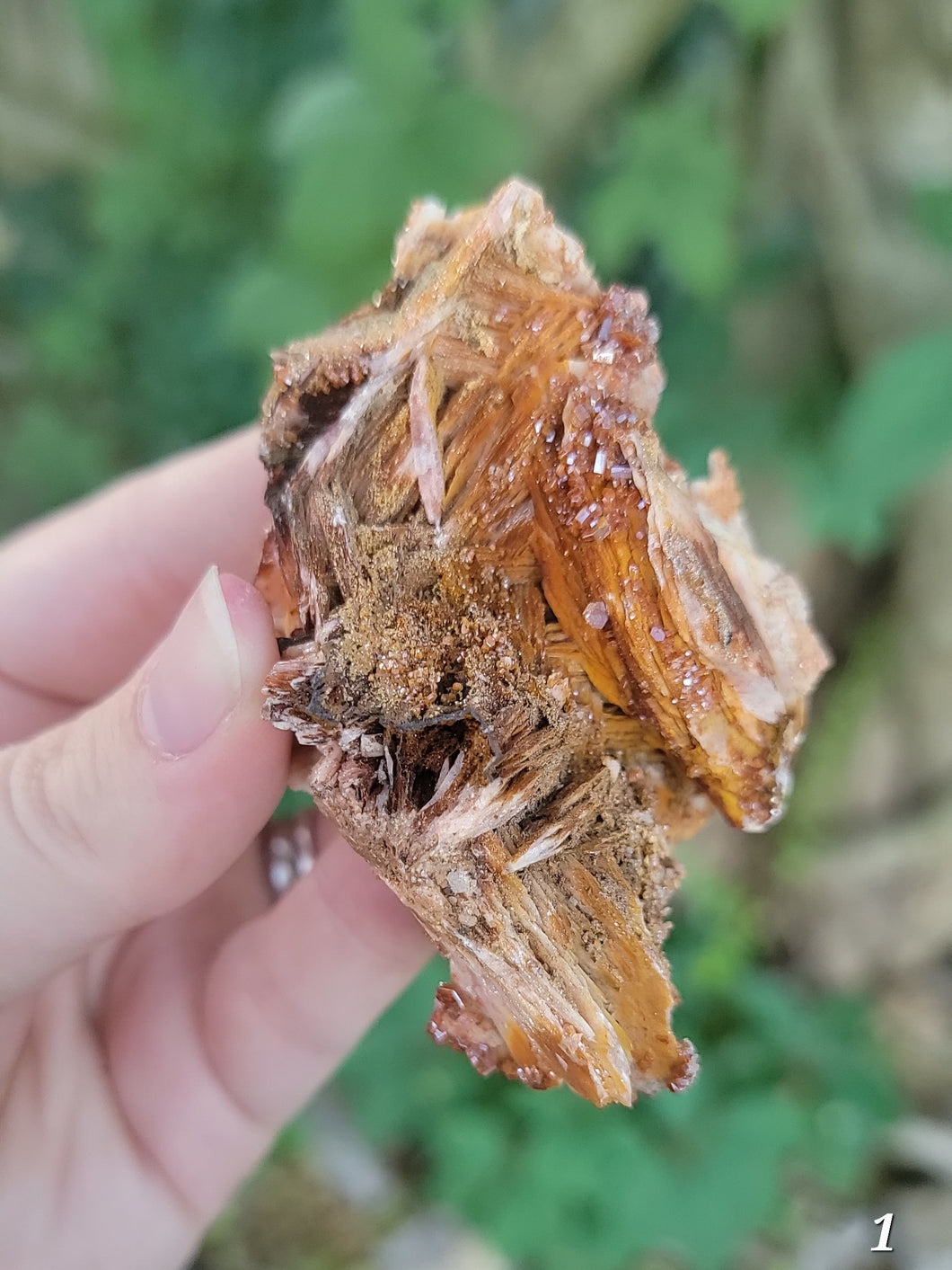 Vanadinite Crystal Specimen