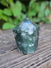 Load image into Gallery viewer, Moss Agate Cupcake Towers
