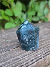 Load image into Gallery viewer, Moss Agate Cupcake Towers
