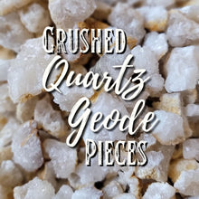 Load image into Gallery viewer, Crushed Quartz Geode Pieces
